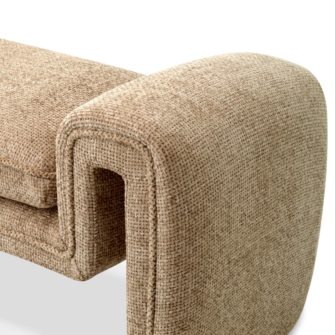 Bench Tondo S Lyssa Sand Furniture Eichholtz