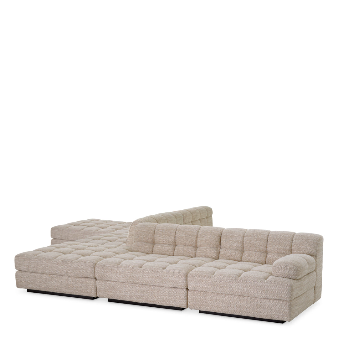 Modular Sofa Dean - Left Skyward Sand Furniture Eichholtz