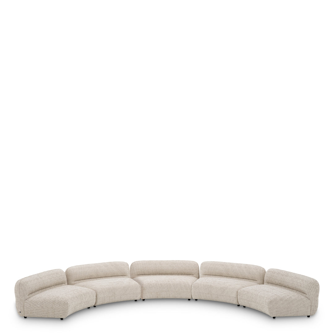 Modular Sofa Grand Avenue - Middle Creststone Beige Furniture Eichholtz