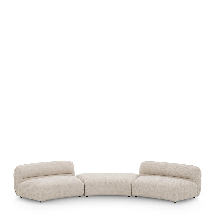 Modular Sofa Grand Avenue - Middle Creststone Beige Furniture Eichholtz