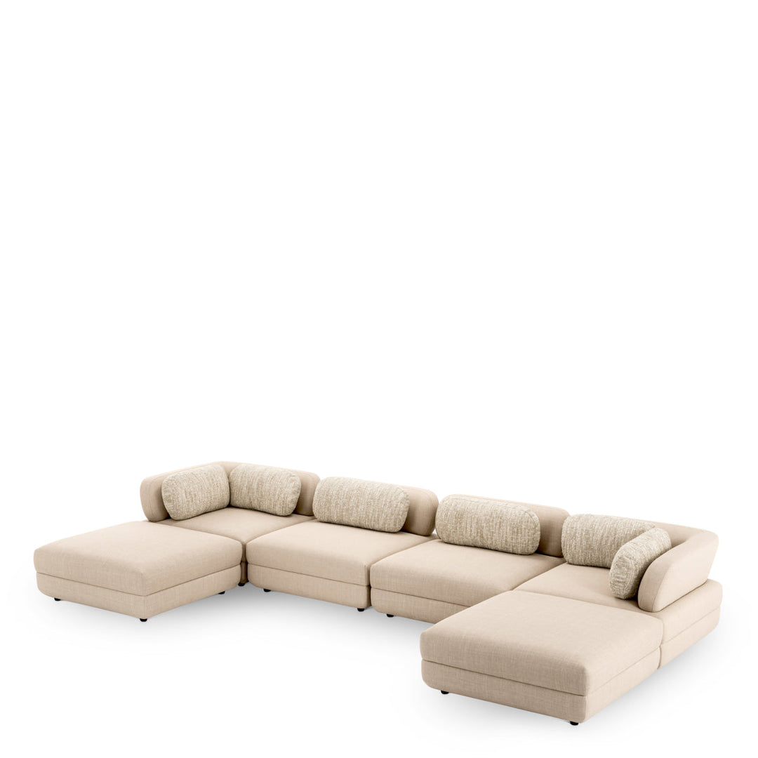 Modular Sofa Paulo - Corner Furniture Eichholtz