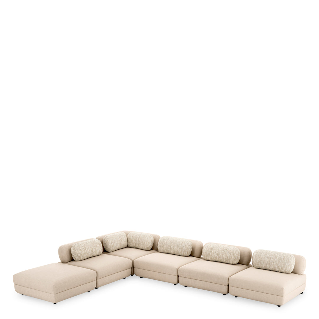 Modular Sofa Paulo - Middle Furniture Eichholtz