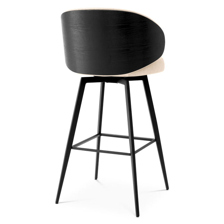 Bar Stool Camerota Scalea Sand Furniture Eichholtz