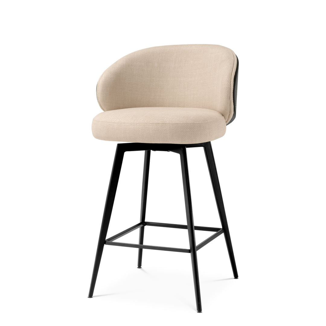 Counter Stool Camerota Scalea Sand Chairs Eichholtz