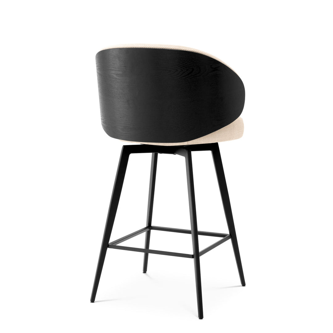 Counter Stool Camerota Scalea Sand Furniture Eichholtz