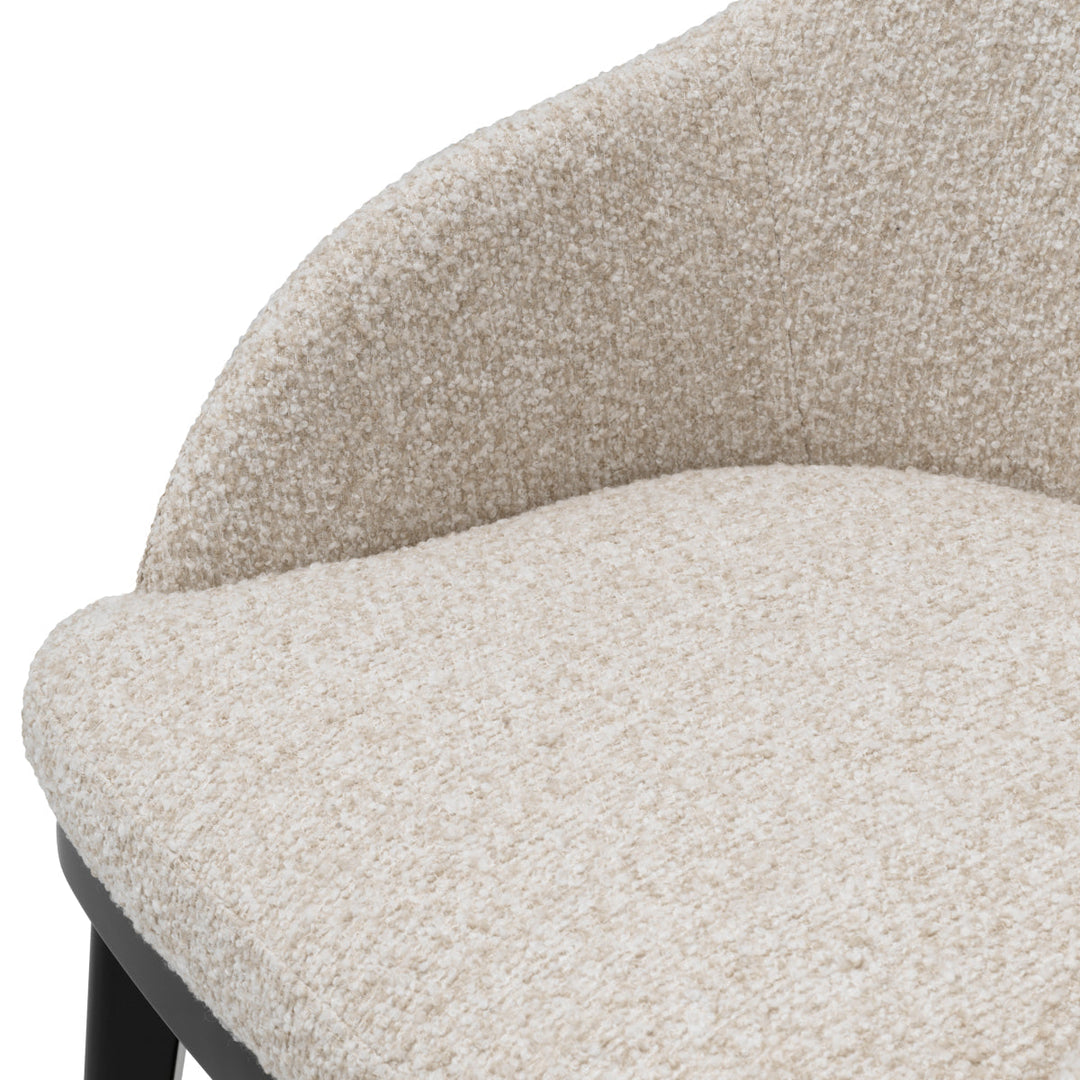 Dining Chair Costa With Arm Kempton Beige Furniture Eichholtz