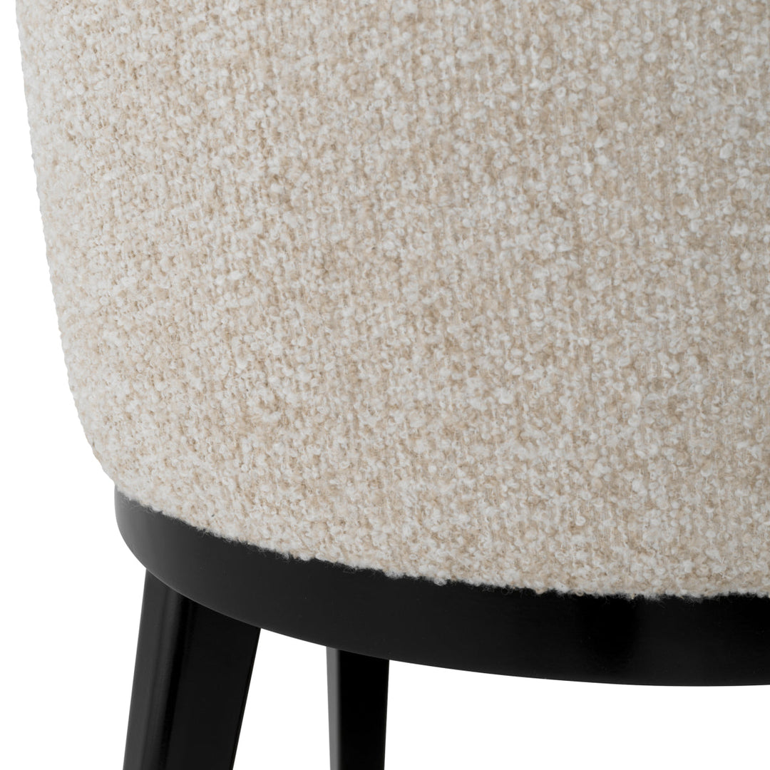 Dining Chair Costa With Arm Kempton Beige Furniture Eichholtz
