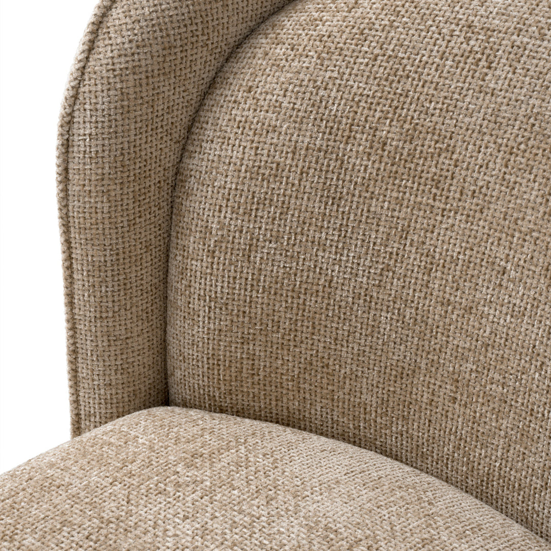 Chair Barrier Right Lyssa Sand Furniture Eichholtz