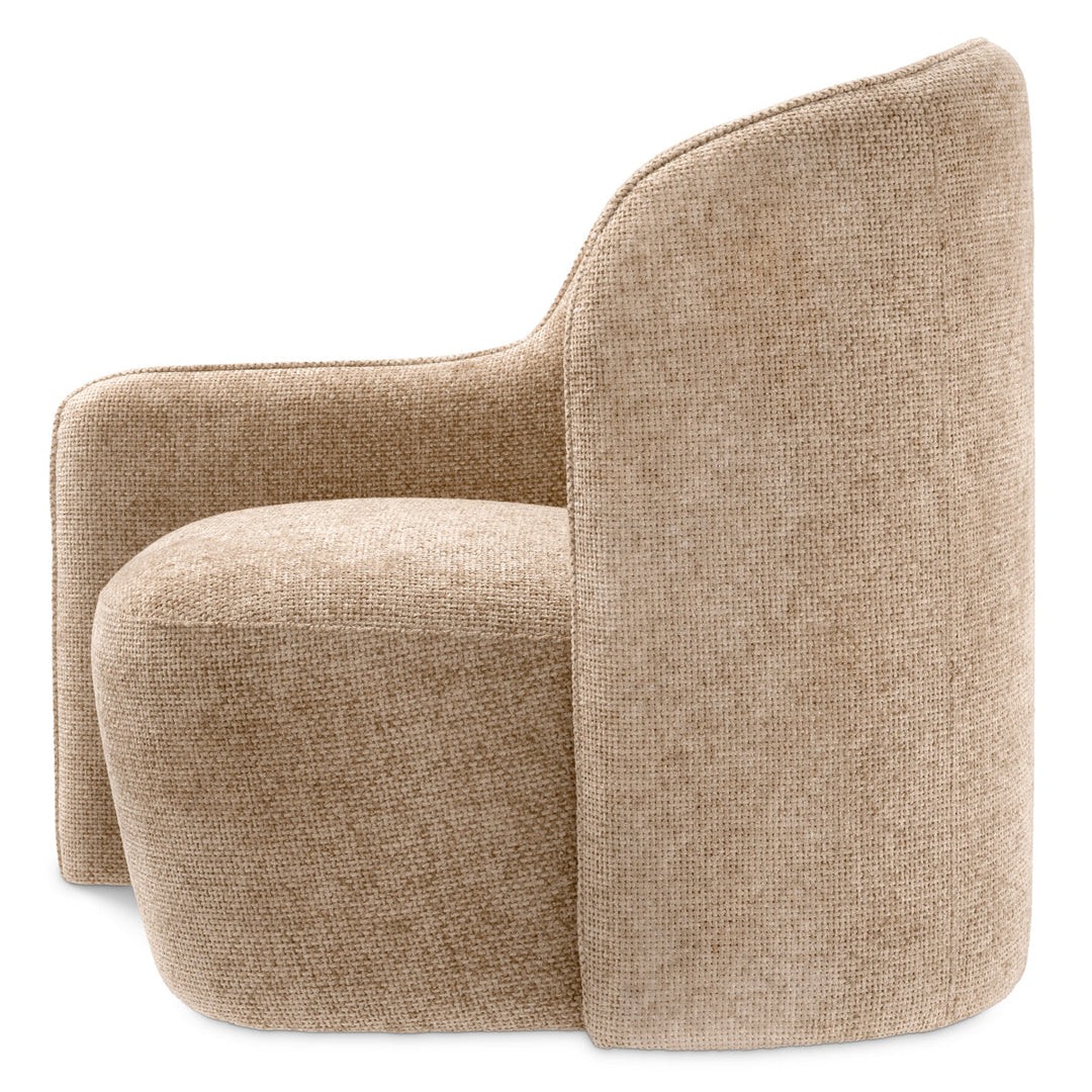Chair Barrier Left Lyssa Sand Furniture Eichholtz