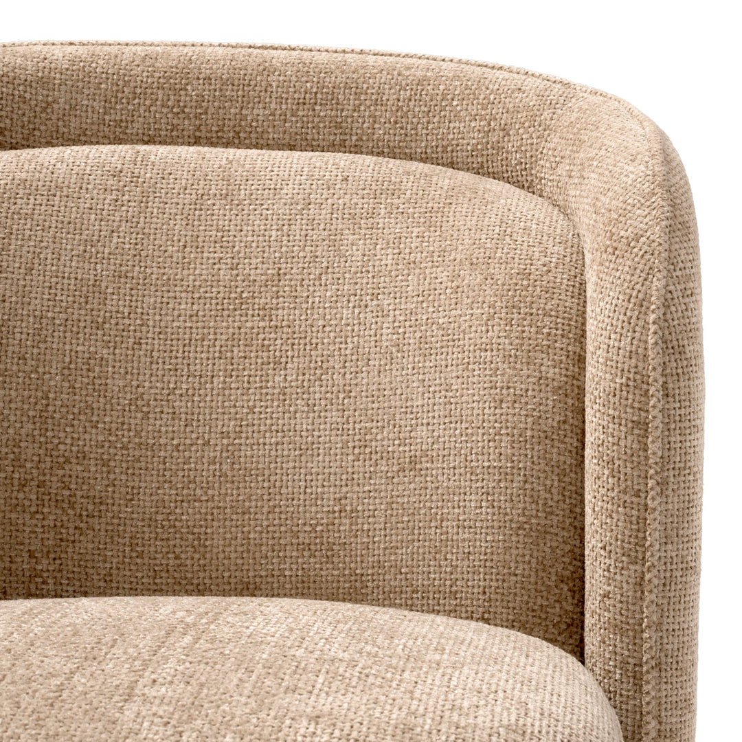 Chair Barrier Left Lyssa Sand Furniture Eichholtz