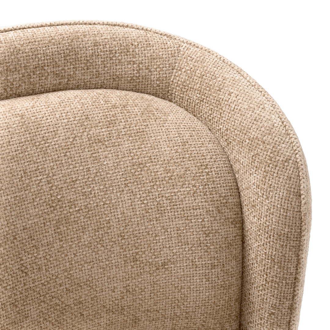 Chair Barrier Left Lyssa Sand Furniture Eichholtz