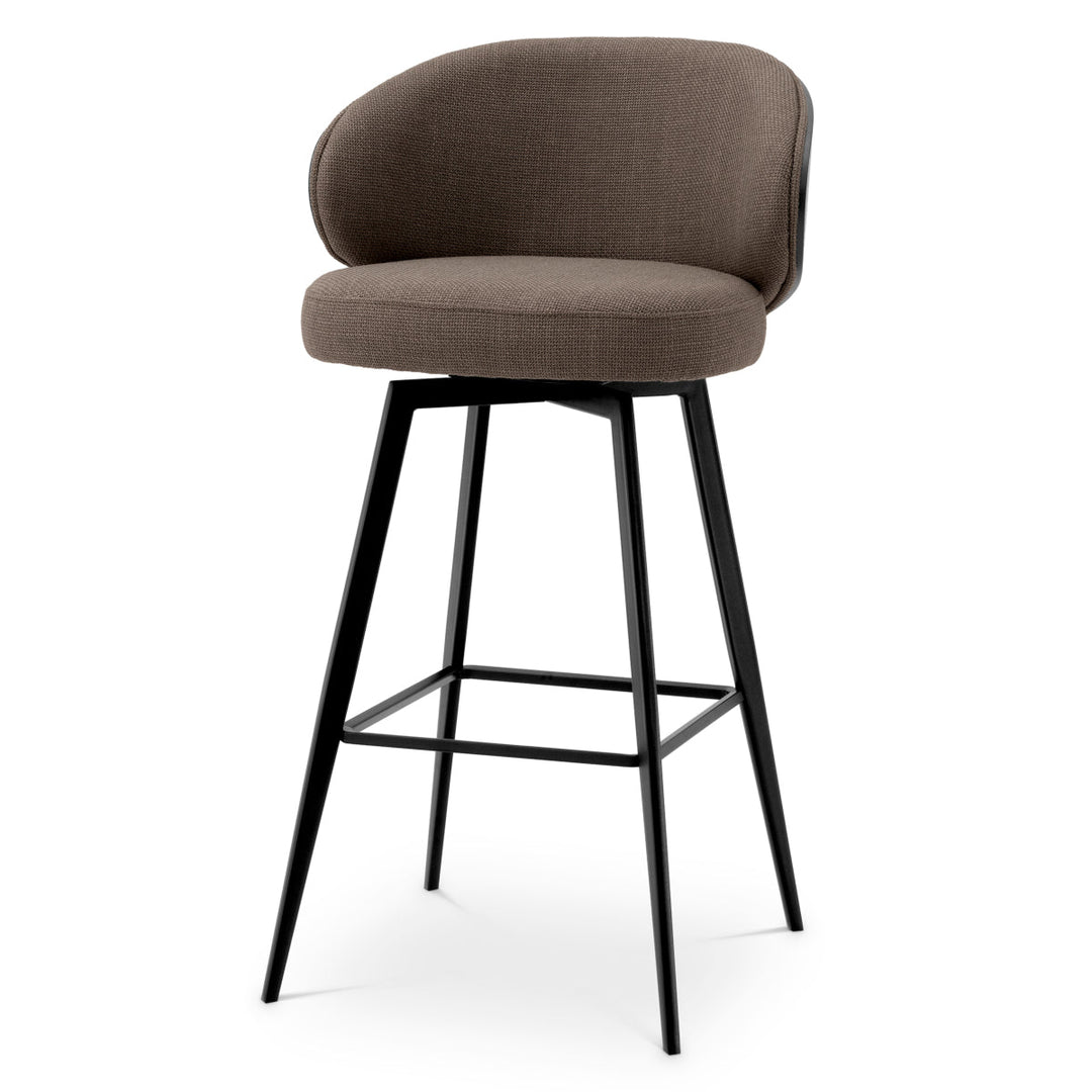Bar Stool Camerota Scalea Grey Furniture Eichholtz