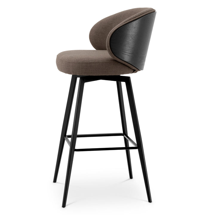Bar Stool Camerota Scalea Grey Furniture Eichholtz