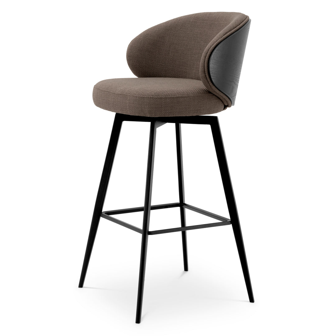 Bar Stool Camerota Scalea Grey Chairs Eichholtz