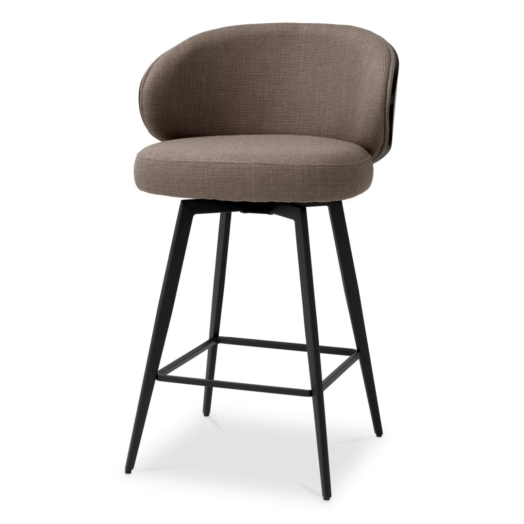 Counter Stool Camerota Scalea Grey Furniture Eichholtz