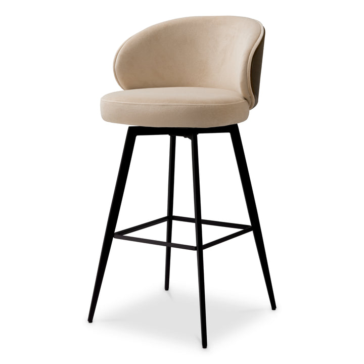 Bar Stool Camerota Sabino Beige Chairs Eichholtz