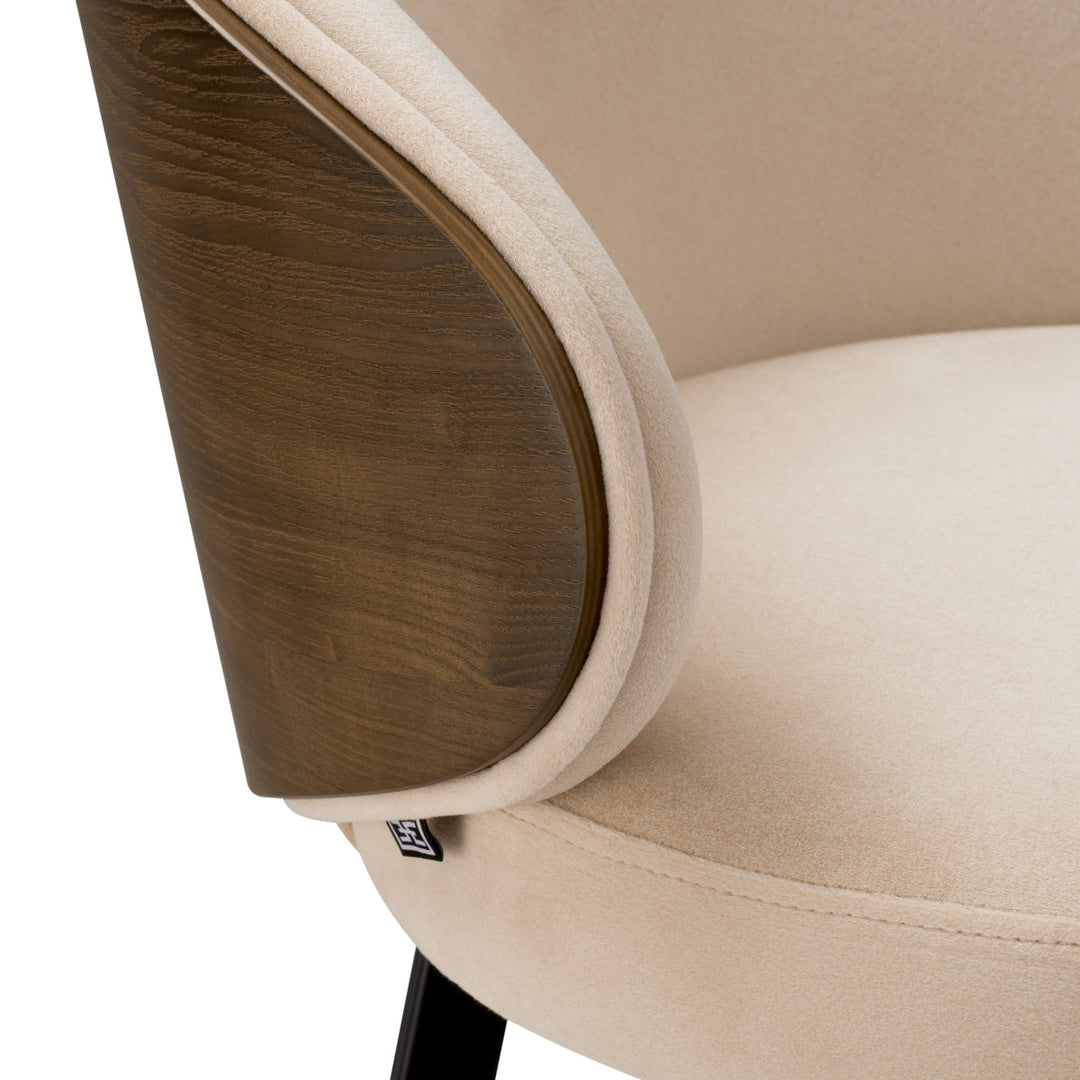 Counter Stool Camerota Sabino Beige Furniture Eichholtz