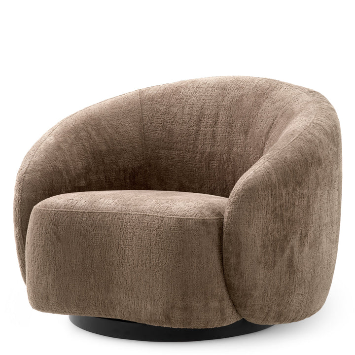 Swivel Chair Amore Avelin Brown Furniture Eichholtz