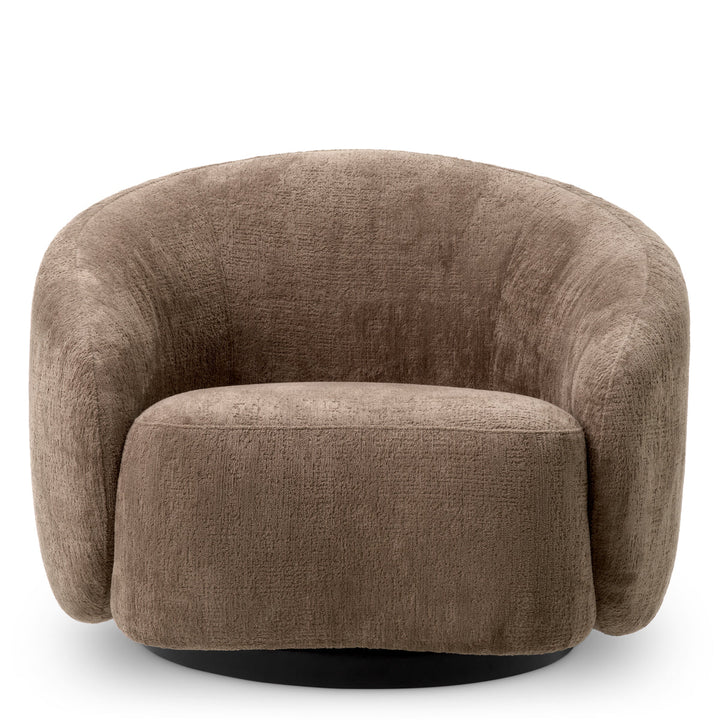 Swivel Chair Amore Avelin Brown Furniture Eichholtz