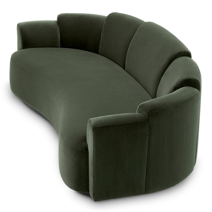 Sofa Marbella Torrin Green Velvet New Collection - January 2026 Eichholtz