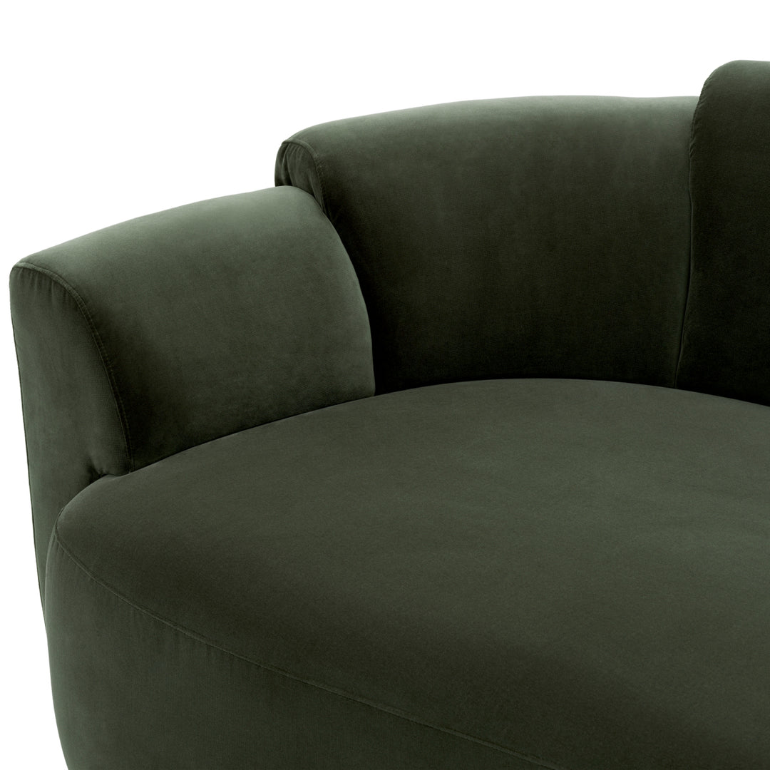 Sofa Marbella Torrin Green Velvet New Collection - January 2026 Eichholtz