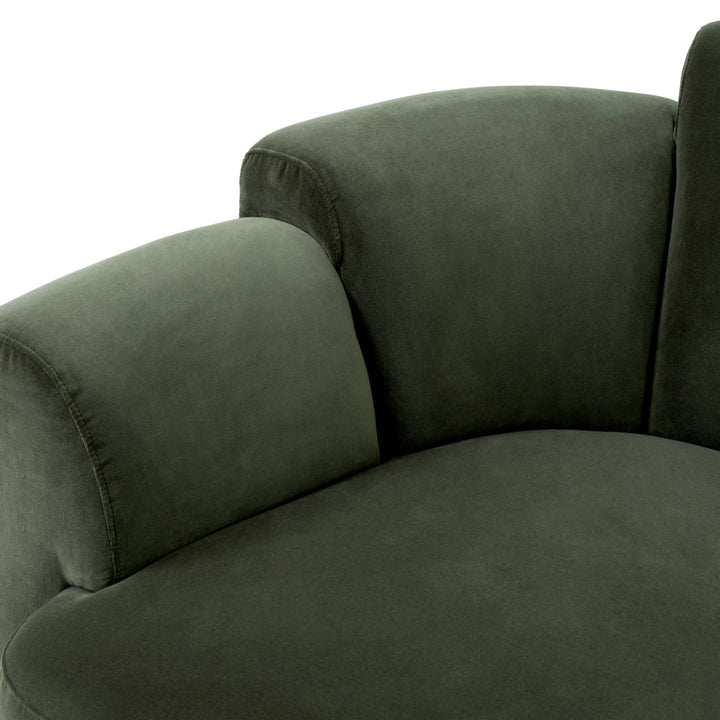 Swivel Chair Marbella Torrin Green Velvet New Collection - January 2026 Eichholtz