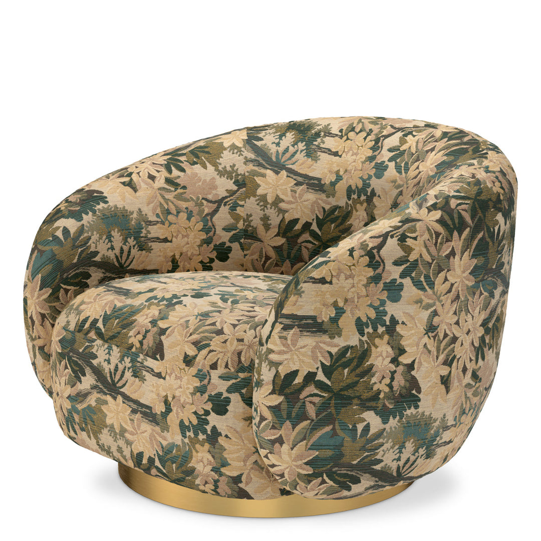 Swivel Chair Brice Marston Green Furniture Eichholtz