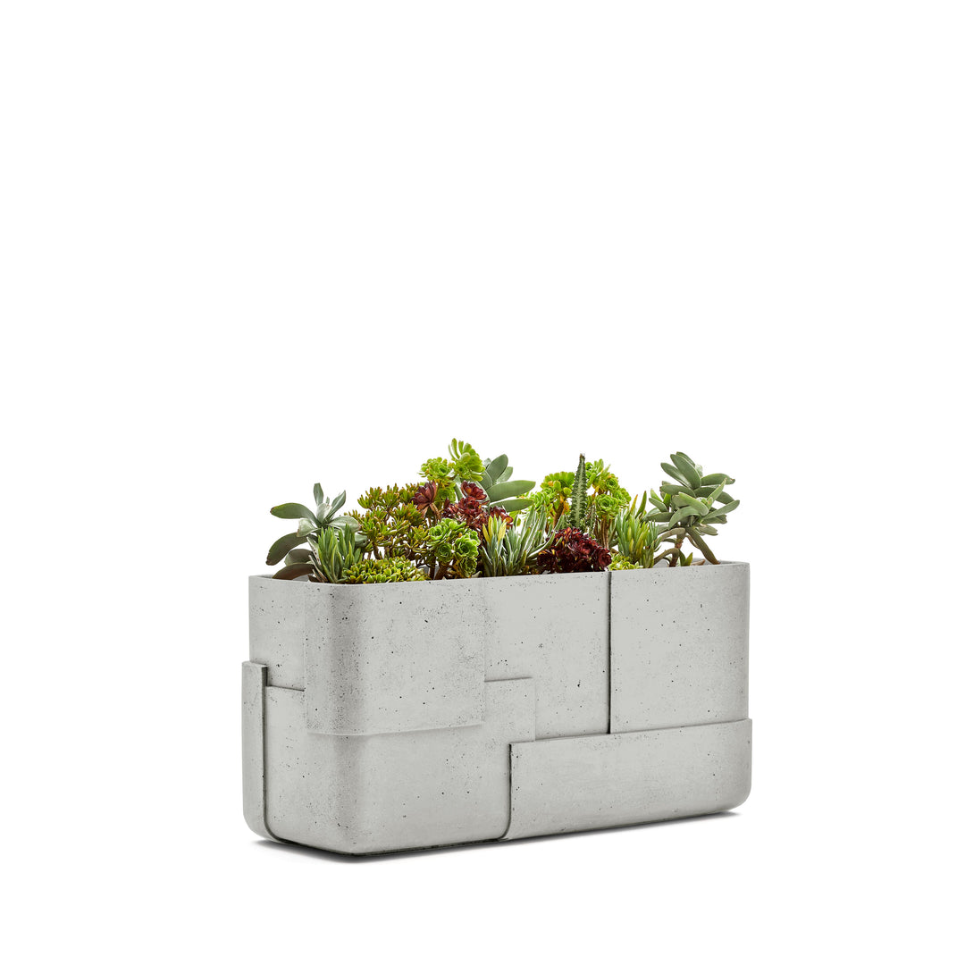 Aarde Planter - Trough Outdoor Planters Indigenus Grey