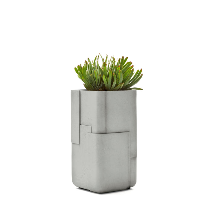 Aarde Planter - Tall XS Outdoor Planters Indigenus Grey