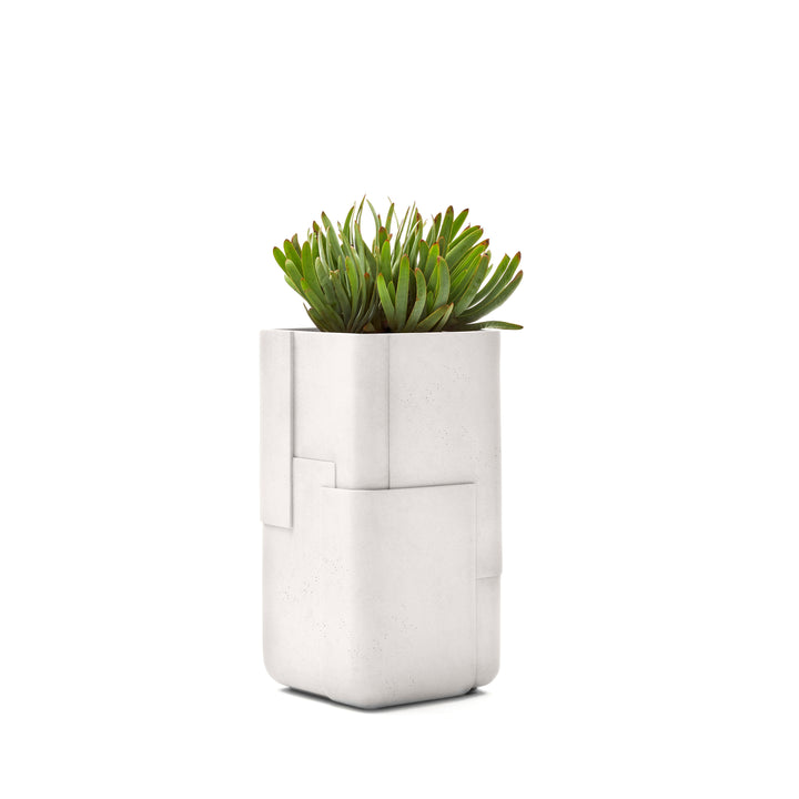 Aarde Planter - Tall XS Outdoor Planters Indigenus White
