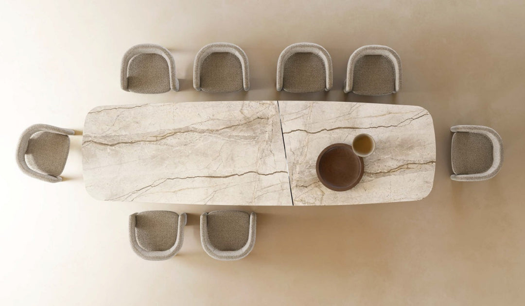 Albert XL Dining Table Kitchen & Dining Room Tables Eforma