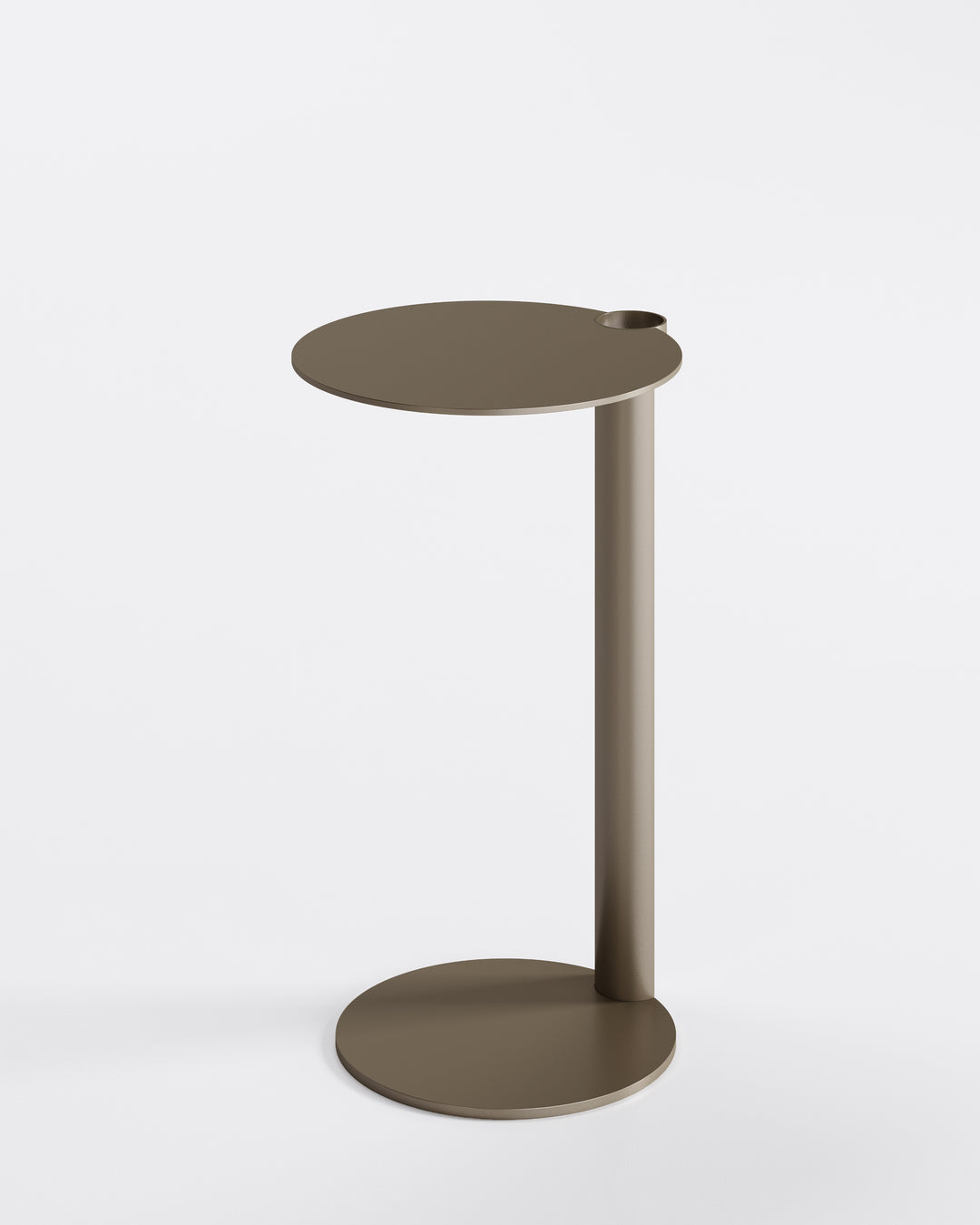 Aldo End Table Bronze End Table Eforma Ø9¾" 17¾"H Bronze Metal