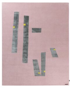 Macchine Inutili Pink Rug - Pink