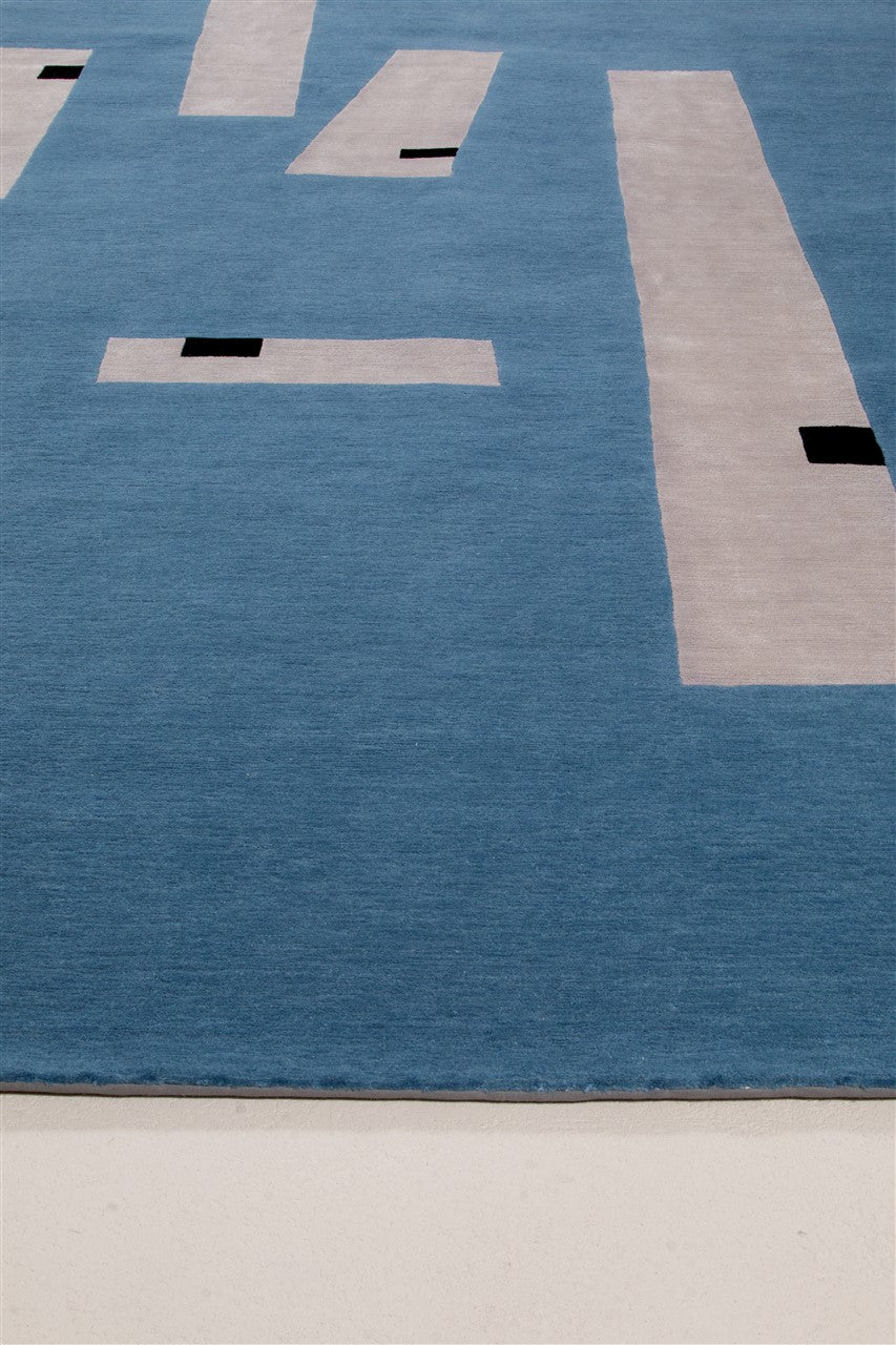 Macchine Inutili Azur Rug