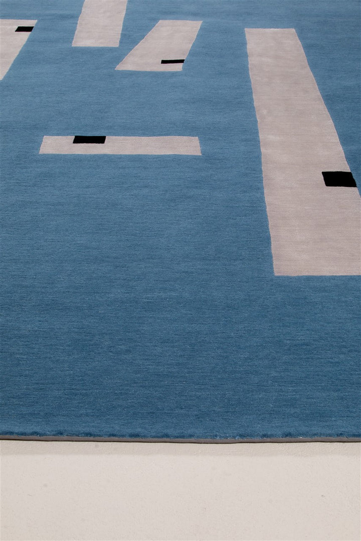 Macchine Inutili Azur Rug