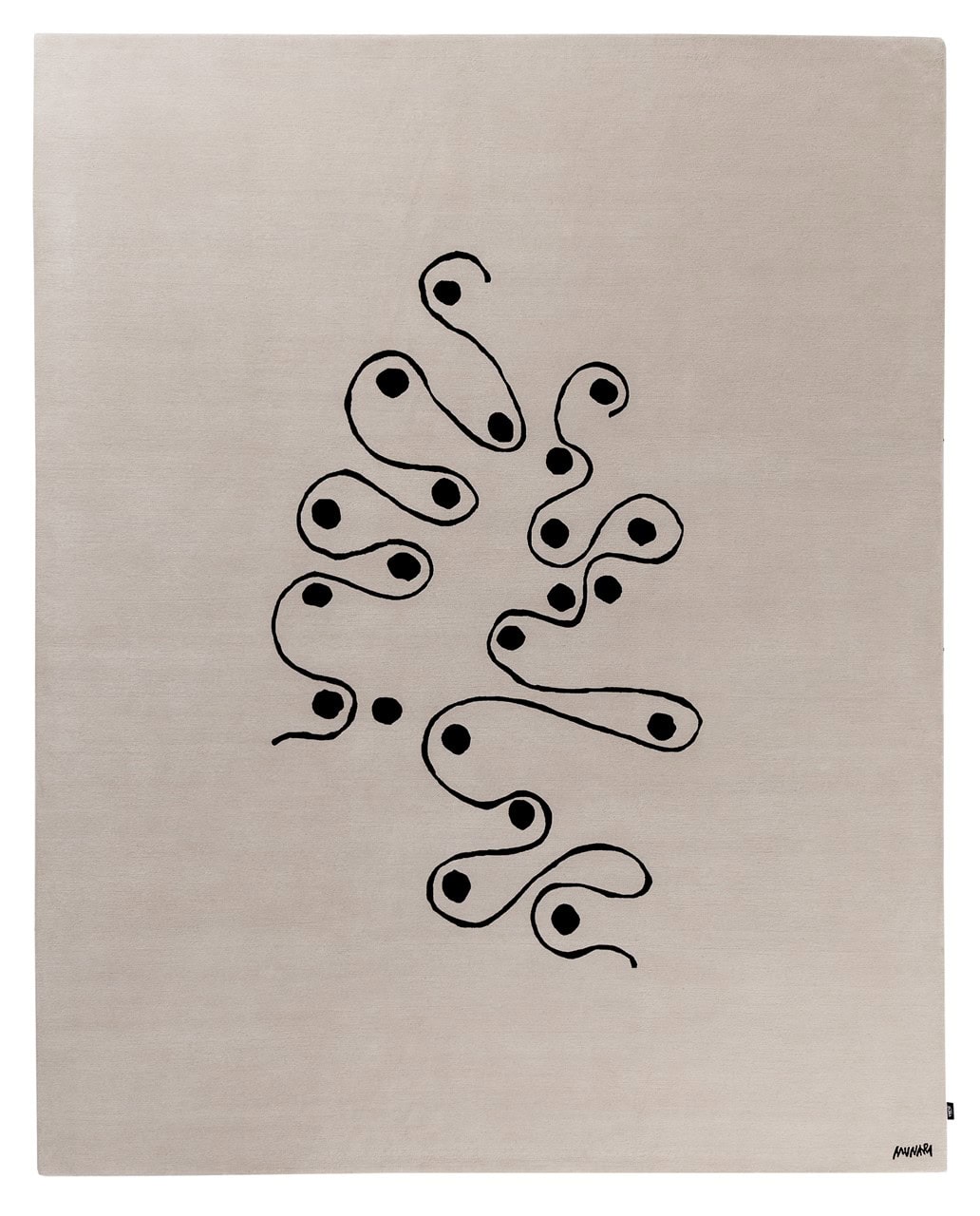 Viaggio nella Fantasia - Curved Lines Rug