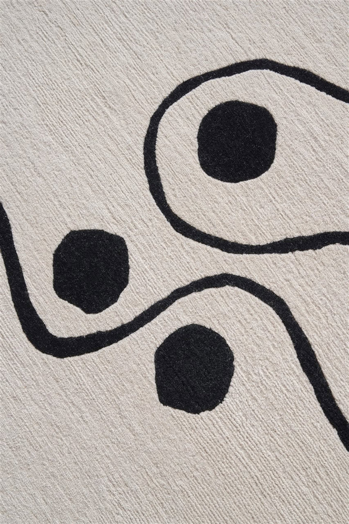 Viaggio nella Fantasia - Curved Lines Rug