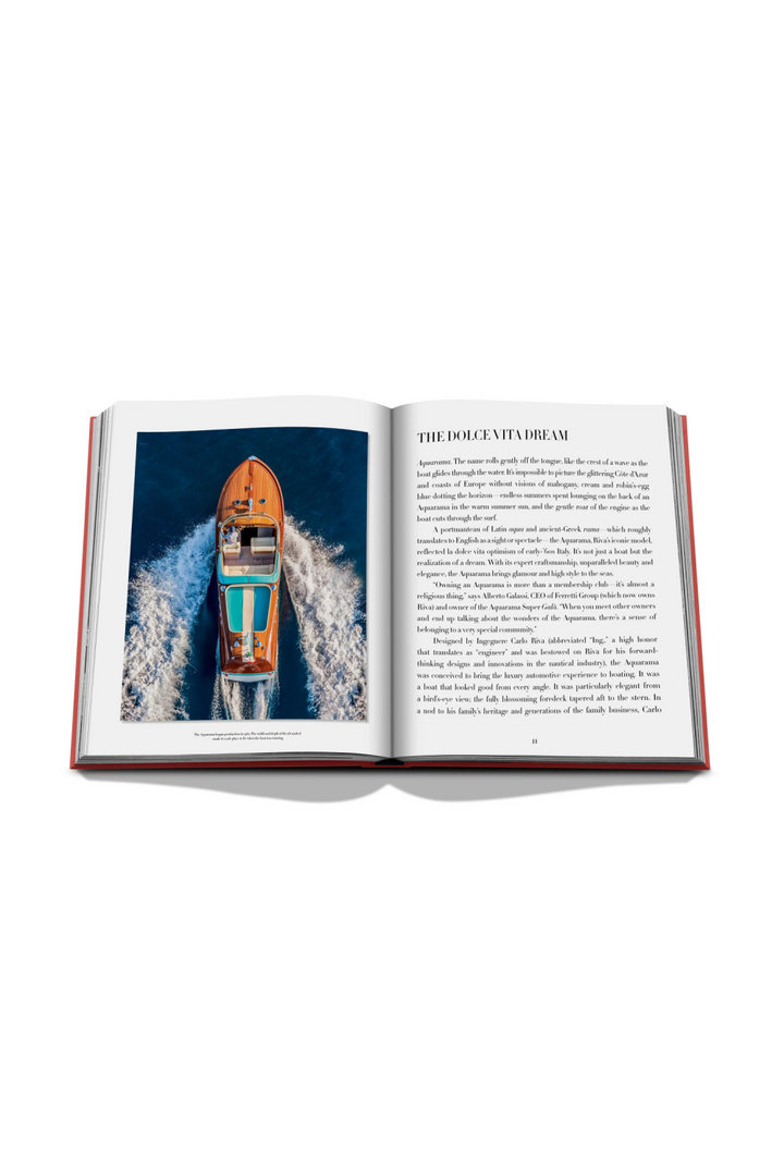 Assouline Riva Aquarama (Special Edition) Book Books Assouline