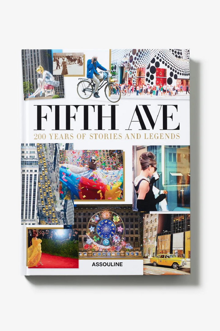 Fifth Avenue: 200 Years of Stories and Legends Book Books Assouline