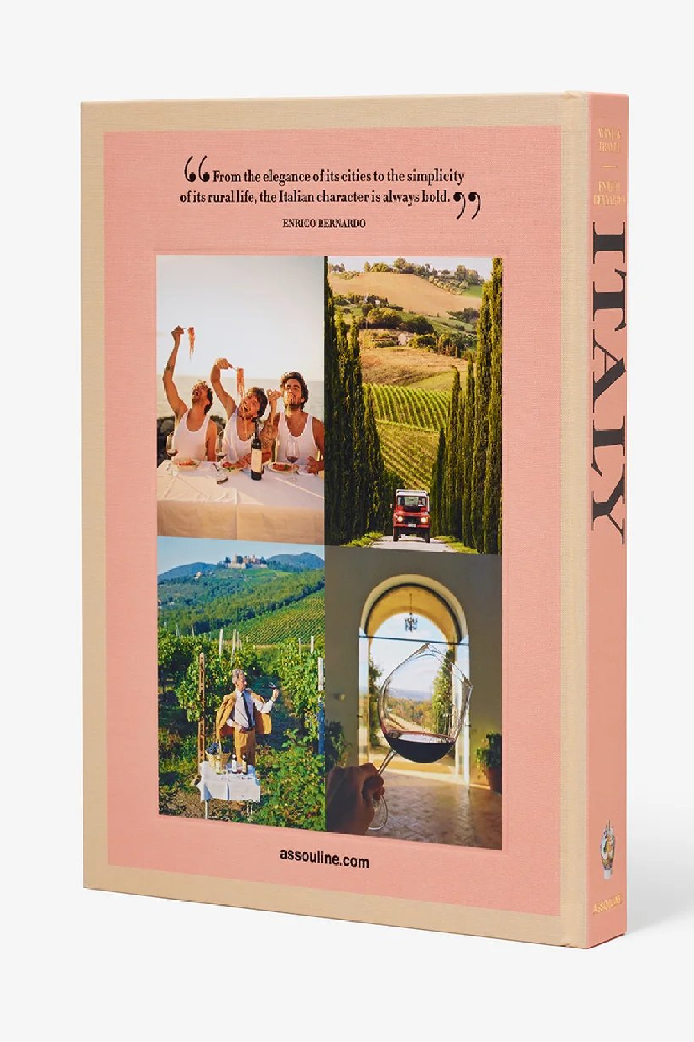 Assouline Wine & Travel Italy Book Books Assouline