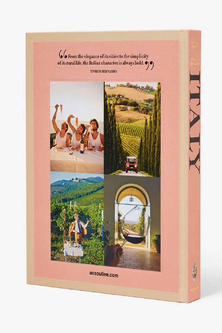 Assouline Wine & Travel Italy Book Books Assouline