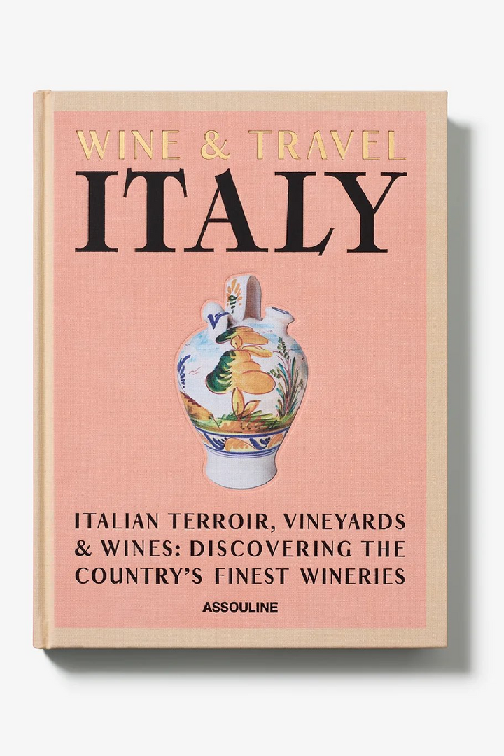 Assouline Wine & Travel Italy Book Books Assouline