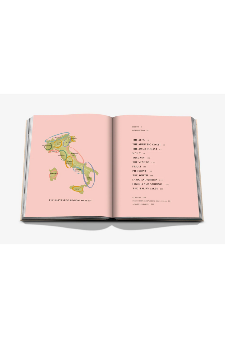 Assouline Wine & Travel Italy Book Books Assouline