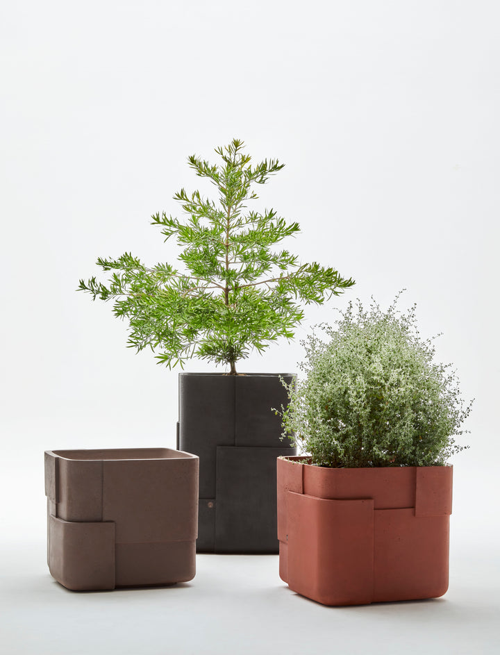 Aarde Planter – Square XS Outdoor Planters Indigenus