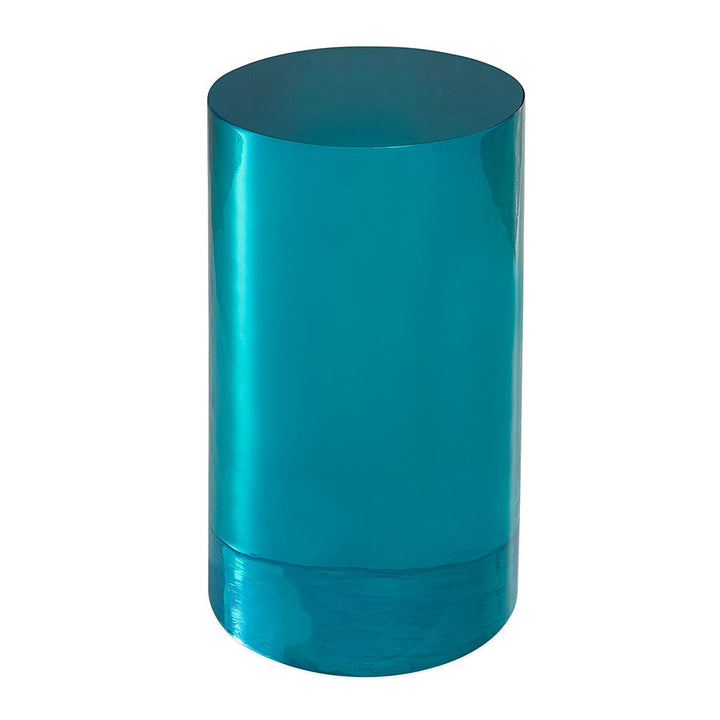 Acrylic Cylinder Table Jonathan Adler 16" H