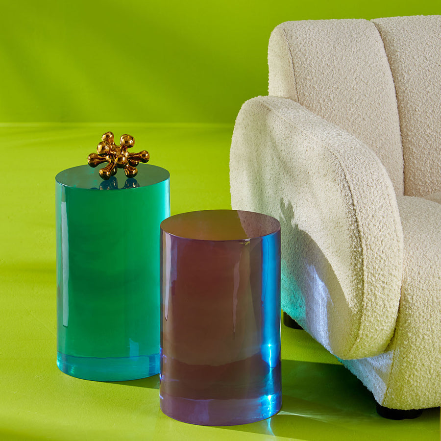 Acrylic Cylinder Table Jonathan Adler