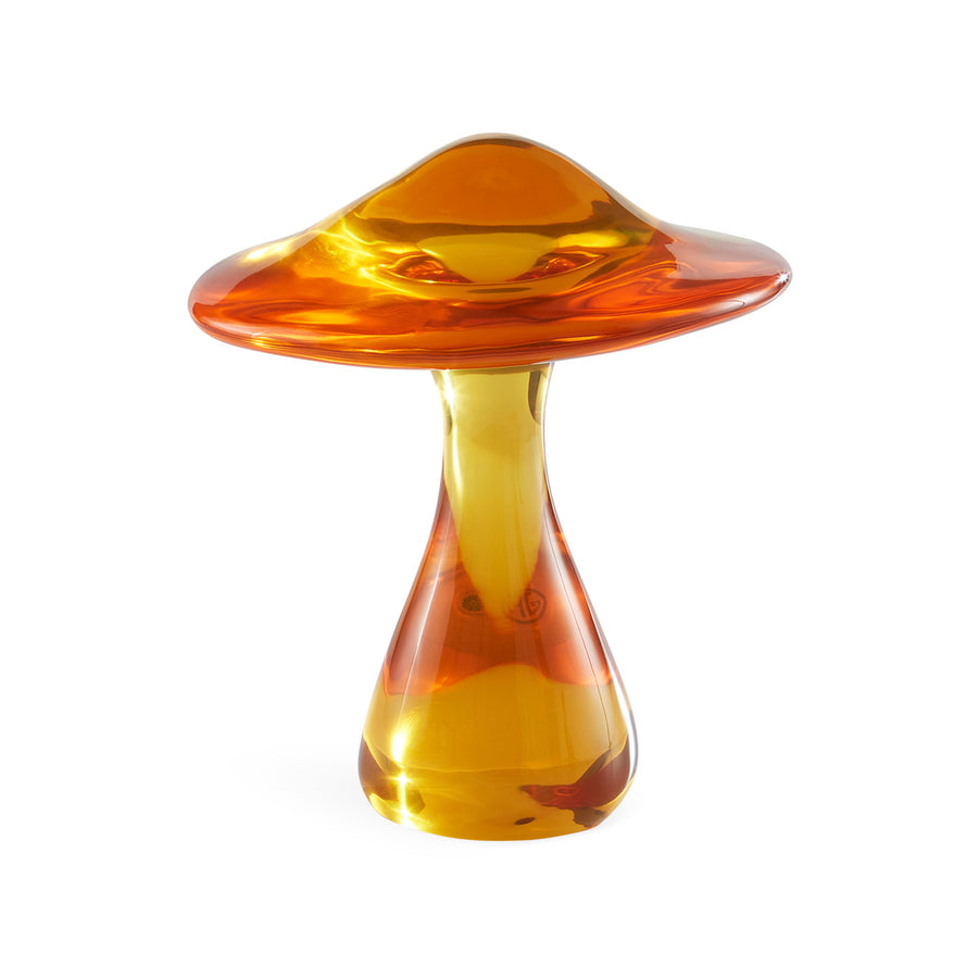 Orange Acrylic Mushroom Objet Jonathan Adler Default Title