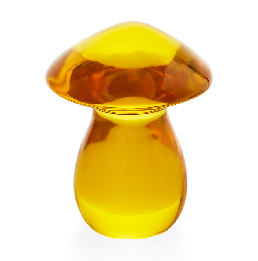 Yellow Acrylic Mushroom Objet Jonathan Adler Default Title