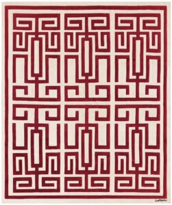 Labirinto Rug - Red