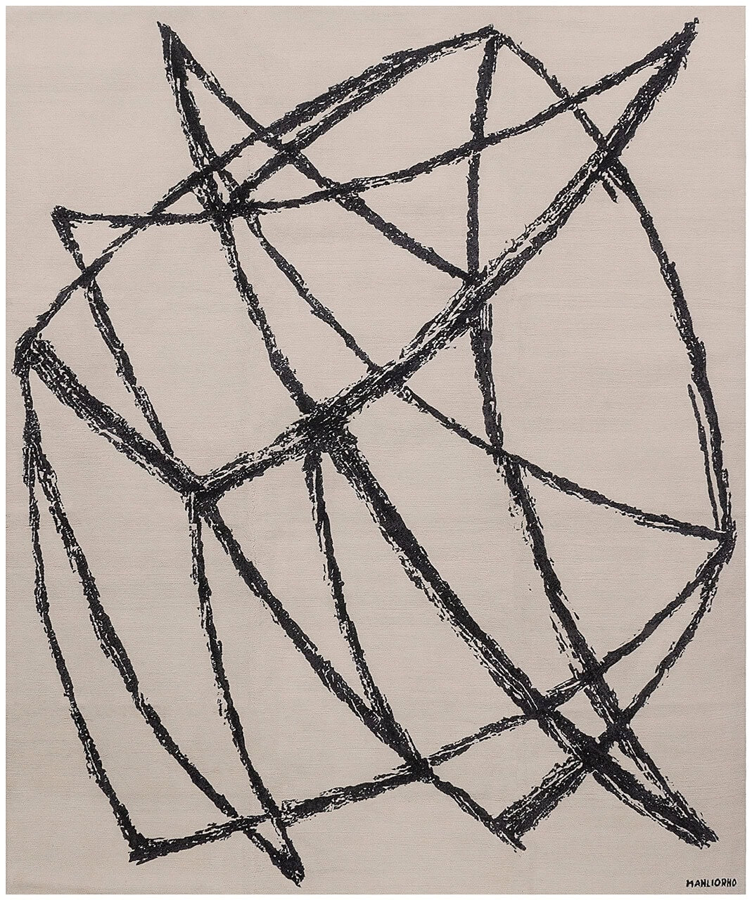 Composizione 1956 Rug - Beige